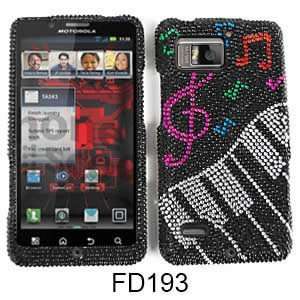  Full Diamond Crystal. Music Notes and Keyboard Cell 