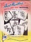 Aunt Marthas Transfers 1930s Now, vintage embroidery patterns items 