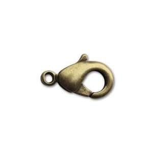  9x5mm Antique Brass Plated Trigger Clasp Arts, Crafts 