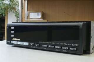 Vintage Alpine TDA 5635 equalizer/surround cassette player   VERY RARE 