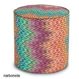  narboneta cylindrical pouf by missoni home