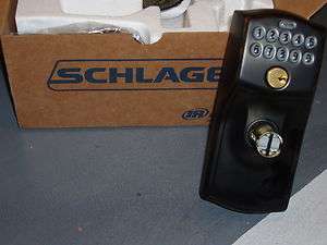 SCHLAGE Keypad FE575 Lock   Camelot Style   Accent Lever 043156894253 