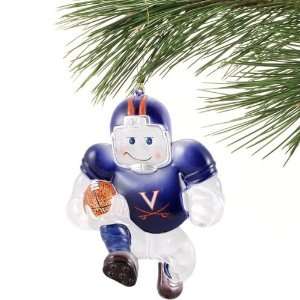 Virginia Cavaliers Acrylic Holiday Ornament  Sports 