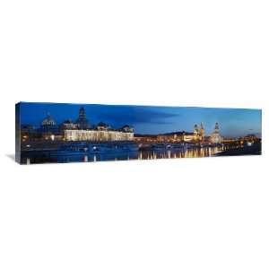 , Germany Nightscape   Gallery Wrapped Canvas   Museum Quality  Size 