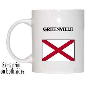    US State Flag   GREENVILLE, Alabama (AL) Mug 