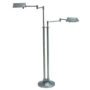 House Of Troy PIN400 2 SN Pinnacle Collection Portable Halogen 2 Light 