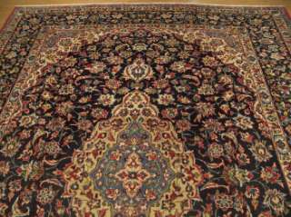 9x12 Fine Quality Handmade Antique Persian Qum Wool Rug  