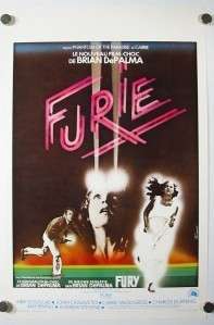 BRIAN DE PALMA HORROR AFTER CARRIE MOVIE POSTER 1978  