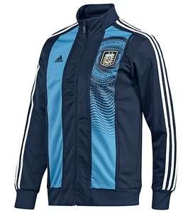   ARGENTINA TRACK TOP Soccer Football Blue Jersey Shirt Jumper  