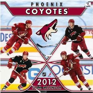  Phoenix Coyotes 2012 Wall Calendar