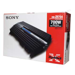Sony XM ZR704 700W 4 Channel Amplifier Car Audio Amp XMZR704 4C ZR 
