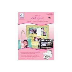  June Tailor Inkjet Fabric Sheet Colorfast Cream 50 pc Pet 