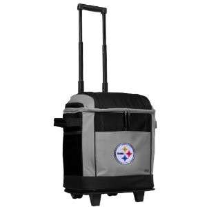 Pittsburgh Steelers NFL 50 Can Coleman Cooler on Wheels Wheeled NEW 