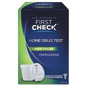  First Check Marijuana Drug Test Kit KIT,DRUG, MARIJUANA 