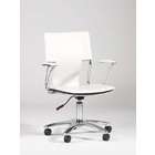 Chintaly Imports Swivel Arm Chair, Pneumatic Lift By Chintaly