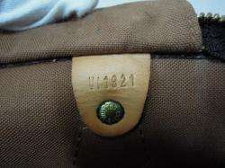   Vuitton Monogram Brown Canvas Leather Speedy 30 Hand bag Purse  