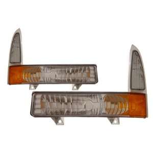  00 05 Ford Excursion Euro Parking Lights /w Amber 