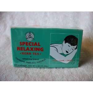  3 BOXES SPECIAL RELAXING NATURAL HERB TEA 1.40 OZ 