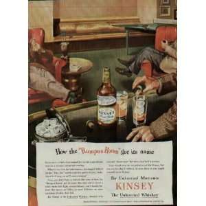 How the Rumpus Room got its name  1945 Kinsey Blended Whiskey 