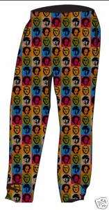 Stooges Color Blocks Novelty Pajama Pants  