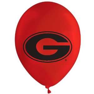   Party By Classic Balloon Corporation Georgia Bulldogs Latex Balloons