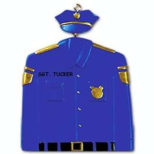  Police Uniform Ornament