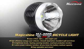 MagicShine MJ808E 4 mode 1000 Lumen Bike Light default battery + free 