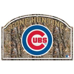 Chicago Cubs Sign   Wood Camoflage Style 