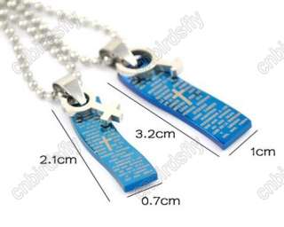 1p NEW Fashion High Quality Heart Lover Necklace Couple Pandent + Xmas 