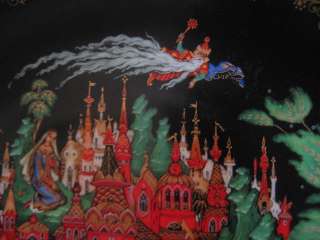 1st plate in Russian Legends series from V Palekh Art Studios
