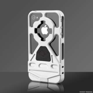 Rokbed V3 White color iPhone4 and 4S case and car/motorcycle/bike 
