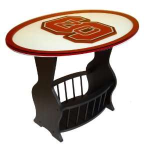  North Carolina State   Glass End Table
