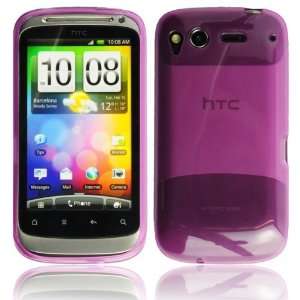     HTC Desire S Purple Hydro Gel Protective Case Electronics