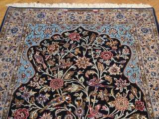 SUPER FINE QUALITY4X6 SIGNED PERSIAN ISFAHAN RUG KPS500  