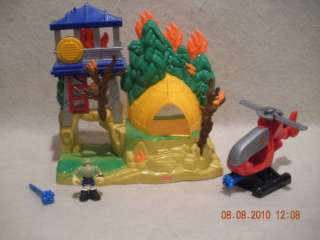 Rescue Heroes Micro Adventures Fire Down Under Playset  