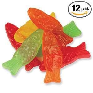Sathers Ju Ju Fish, 3.5 Ounce Bags (Pack Grocery & Gourmet Food