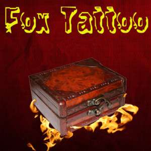 Antique Wooden Tattoo Machine Box Case Kit Supply 5  