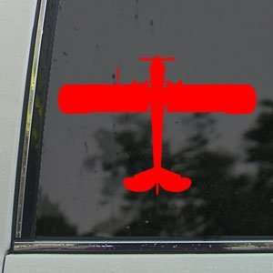  Fieseler Fi 156 Storch Red Decal Truck Window Red Sticker 