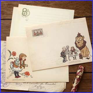 WIZARD of OZ Writing Paper With Envelopes/Seal D03  