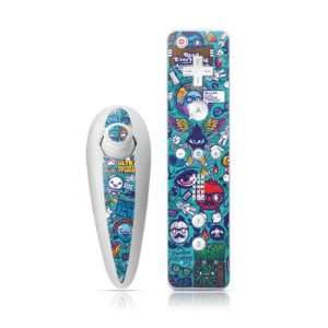  Cosmic Ray Design Nintendo Wii Nunchuk + Remote Controller 