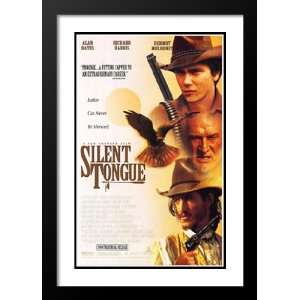  Silent Tongue 32x45 Framed and Double Matted Movie Poster 