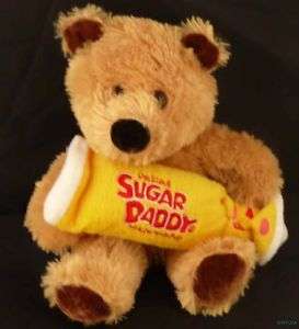 Sugar Daddy Caramel Pop Stuffed Plush Teddy Bear  