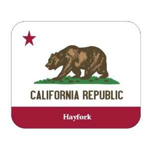  US State Flag   Hayfork, California (CA) Mouse Pad 