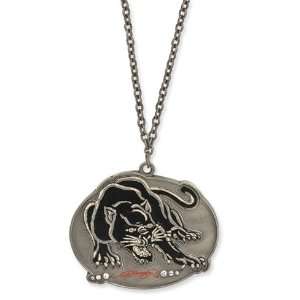  Ed Hardy Painted Panther Necklace/Mixed Metal Jewelry