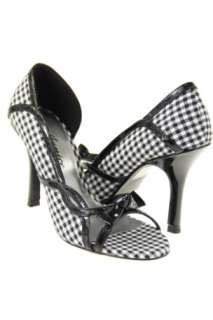 Sweet Checkered Heels Black NEW 8 6  