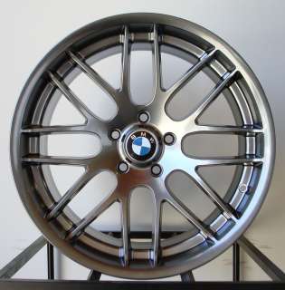 19 Inch Stagger Hyper Black BMW CSL Style Rims