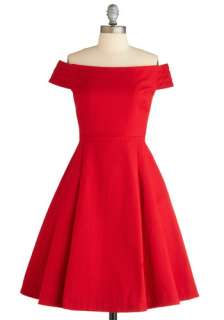   Red, Solid, Pleats, A line, Strapless, Wedding, Party, 40s, 50s, Long