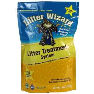  Litter Wizard System Cat Litter Box Deodorizer Granules, 8 
