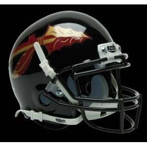 Florida State Seminoles Schutt Mini Helmet   Black Alternate Helmet #1