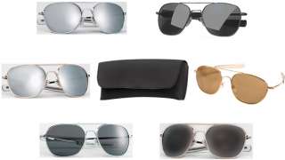Military Aviator Pilot Sunglasses Mil Std Airmen UV Glasses Shades 